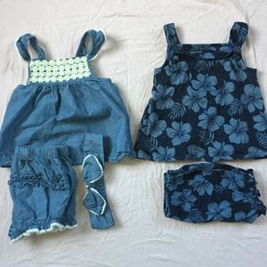 Adorable Short and Top Outfits 18M